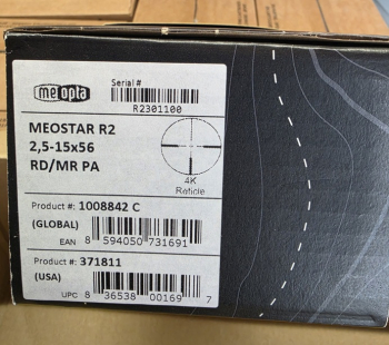 Meopta R2 2,5-15x56 RD MR PA, 4K