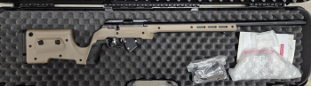 Anschütz 1761 APR MDT Long Range FDE .22lr 647mm Lauf 550 Gramm Abzug