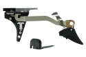 TRIGGERTECH ACE Glock Adjustable Trigger System - Black PRO Curved