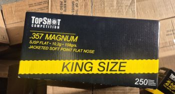 TopShot Competition .357 Magnum 158grs SJSP 250er King Size Pack