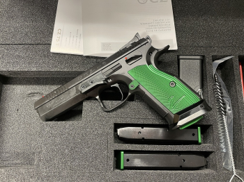CZ Tactical Sports Racing Green 9mm Luger