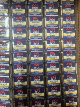CCI MUNITION .22 LR 36GR MINI-MAG CPHP 100 St.