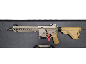 Heckler & Koch SLB MR223, A3-Version, Slim-Line HKey 11" Sandfarben