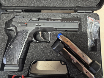 CZ Shadow 2 Optics Ready 9mm Luger, BLACK mit Barrel Bushing