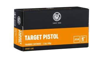 RWS .22 TARGET PISTOL 2,6g/40gr 50 St.
