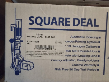 Dillon Square Deal 'B' .45ACP Presse