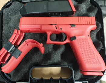 Glock 17 P  Gen 5 Übungspistole Rot