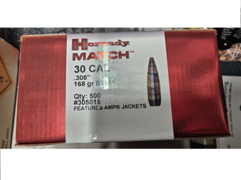 HORNADY GESCHOSSE .30/.308 168GR BTHP 500 St.