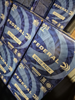 FEDERAL MUNITION .22 LR 36GR CPHP 525 Schuss