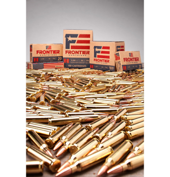 HORNADY FRONTIER .223 REM 55GR HP Match 500 Schuss