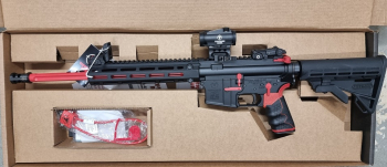 Tippmann M4-22 Elite Red Line .22lr 16" inkl Point